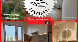 Gotowe do zamieszkania 2 pokoje na Mokotowie