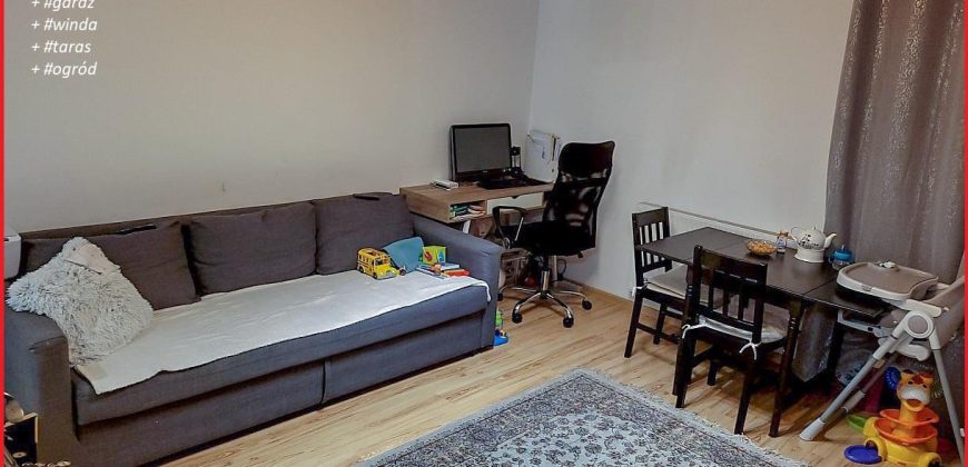 Pruszków 2pokoje loggia garaż taras ogród