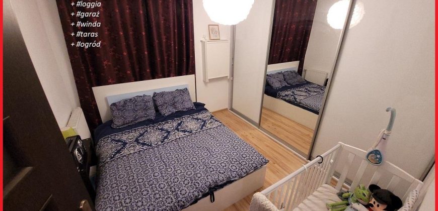 Pruszków 2pokoje loggia garaż taras ogród