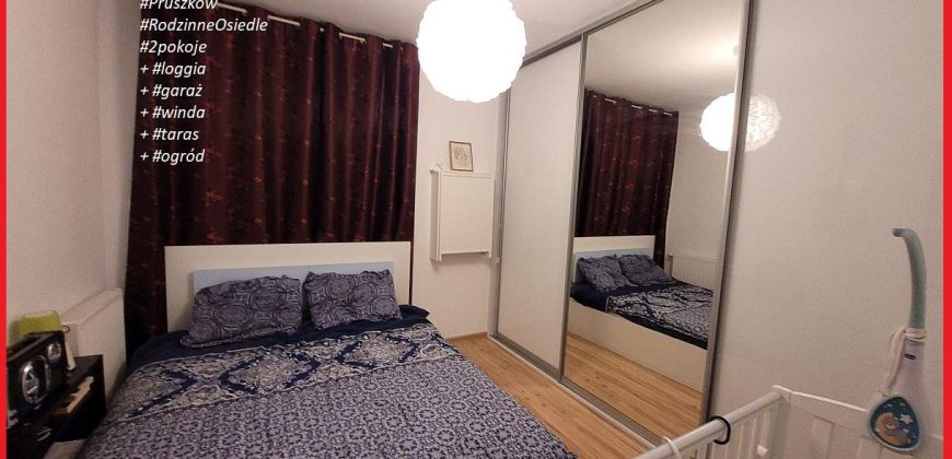 Pruszków 2pokoje loggia garaż taras ogród