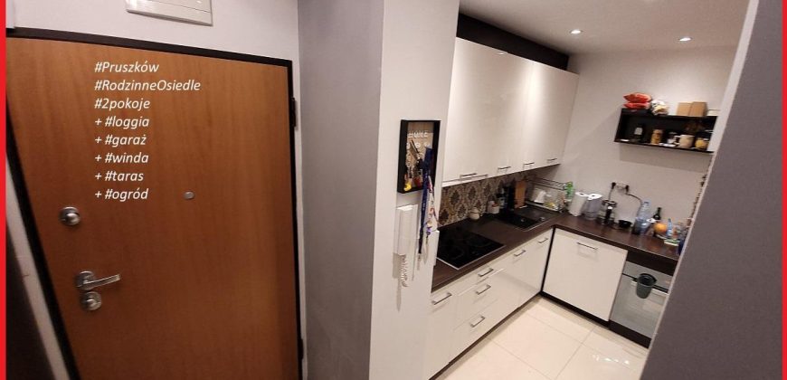 Pruszków 2pokoje loggia garaż taras ogród