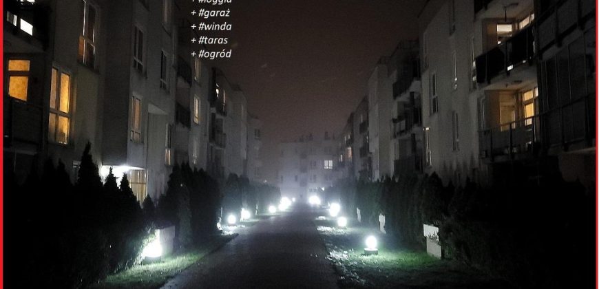 Pruszków 2pokoje loggia garaż taras ogród