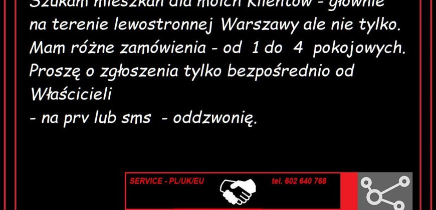 Dwa pokoje na Mokotowie – wolne do wejścia!