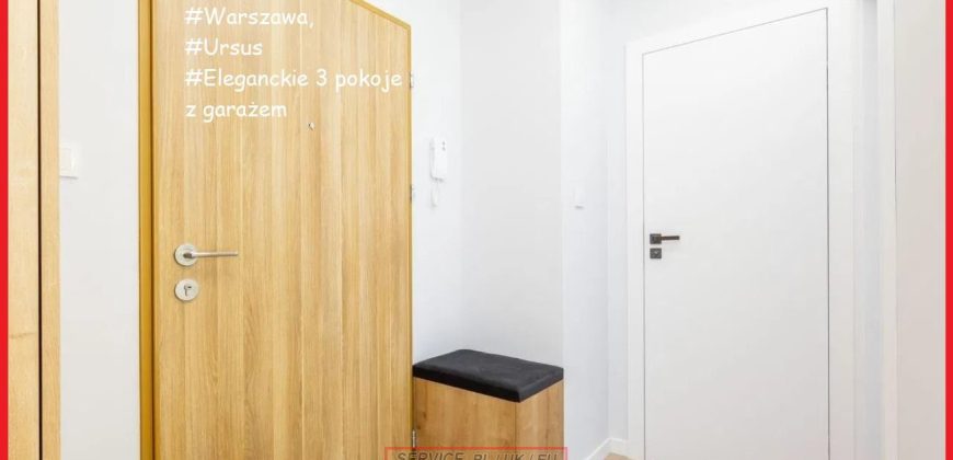 Ursus świetnie wykończone 3 pokoje w dobrej cenie!