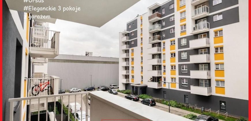 Ursus świetnie wykończone 3 pokoje w dobrej cenie!