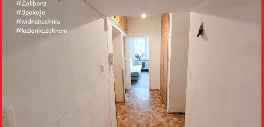 Żoliborz dla inwestora! 3 pokoje = 2 kawalerki !