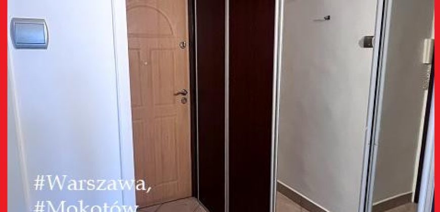 #Warszawa #Mokotów #Królikarnia 2pok do wejścia