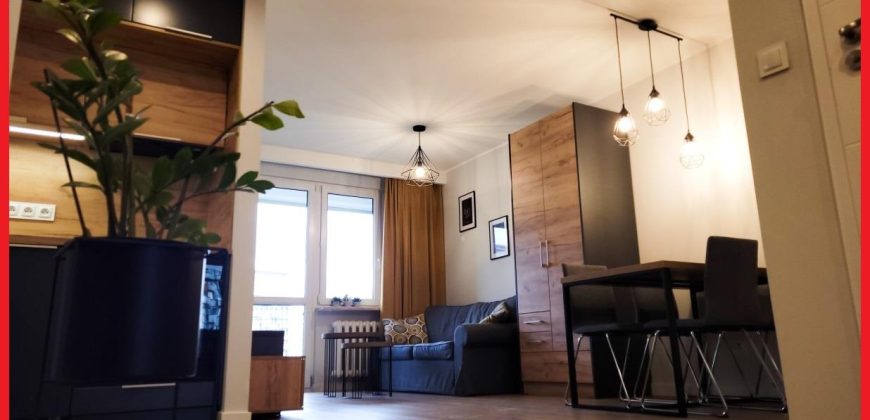 Eleganckie 2 pokoje z loggią na Powiślu – WOLNE !