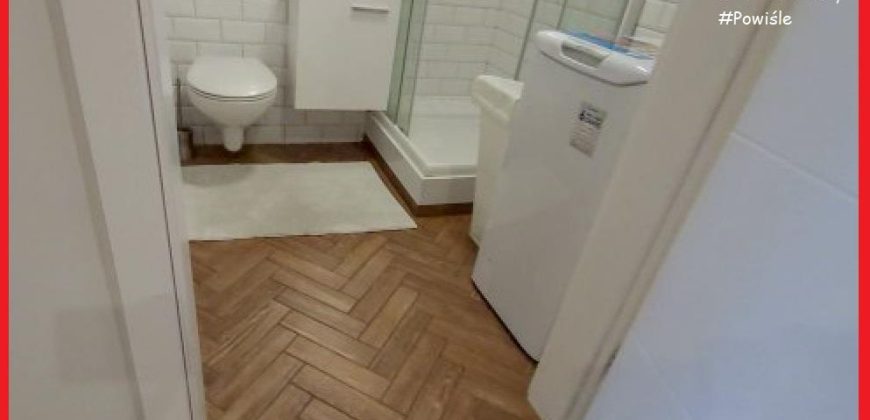 Eleganckie 2 pokoje z loggią na Powiślu – WOLNE !