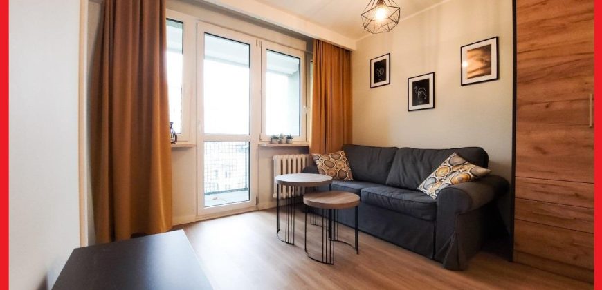 Eleganckie 2 pokoje z loggią na Powiślu – WOLNE !