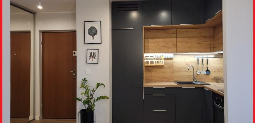 Eleganckie 2 pokoje z loggią na Powiślu – WOLNE !